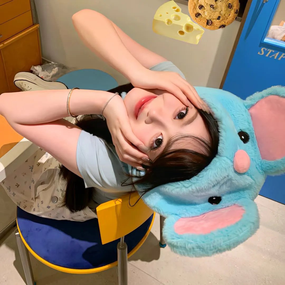 对她说